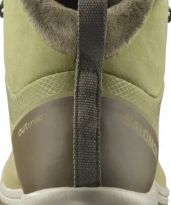 Salomon Men's Outsnap CSWP Aloe/Stone Gray/Coyote Brown