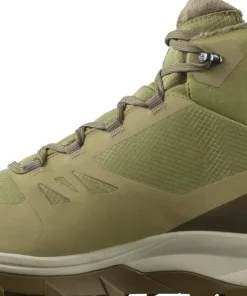 Salomon Men's Outsnap CSWP Aloe/Stone Gray/Coyote Brown
