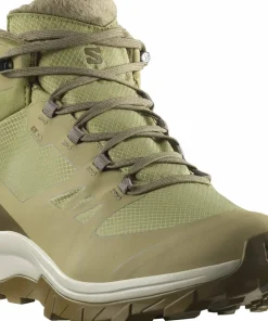 Salomon Men's Outsnap CSWP Aloe/Stone Gray/Coyote Brown