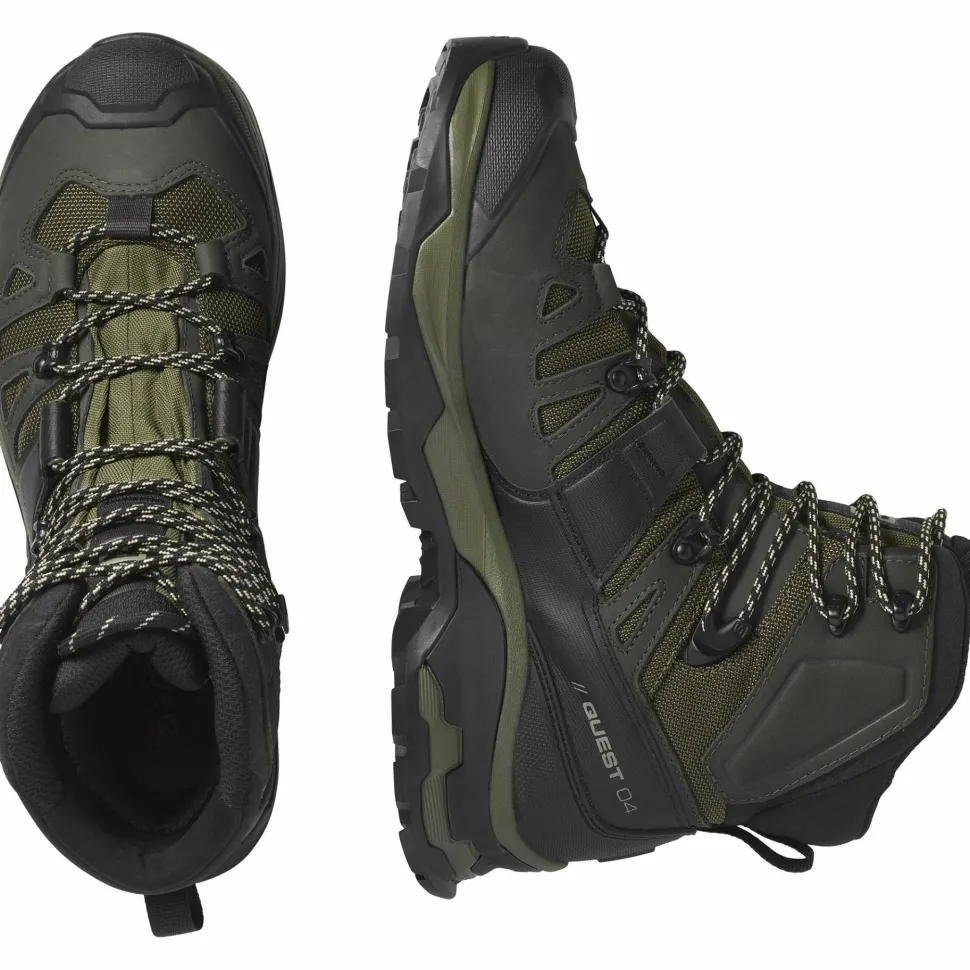 Salomon Men's Quest 4 Gore-Tex Olive Night/Peat/Safari