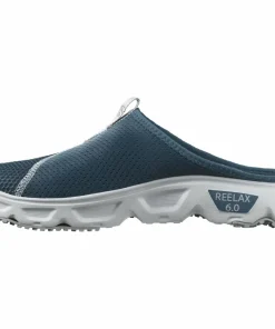 Salomon Men's Reelax Slide 6.0 Blue Ashes/White/Pearl Blue