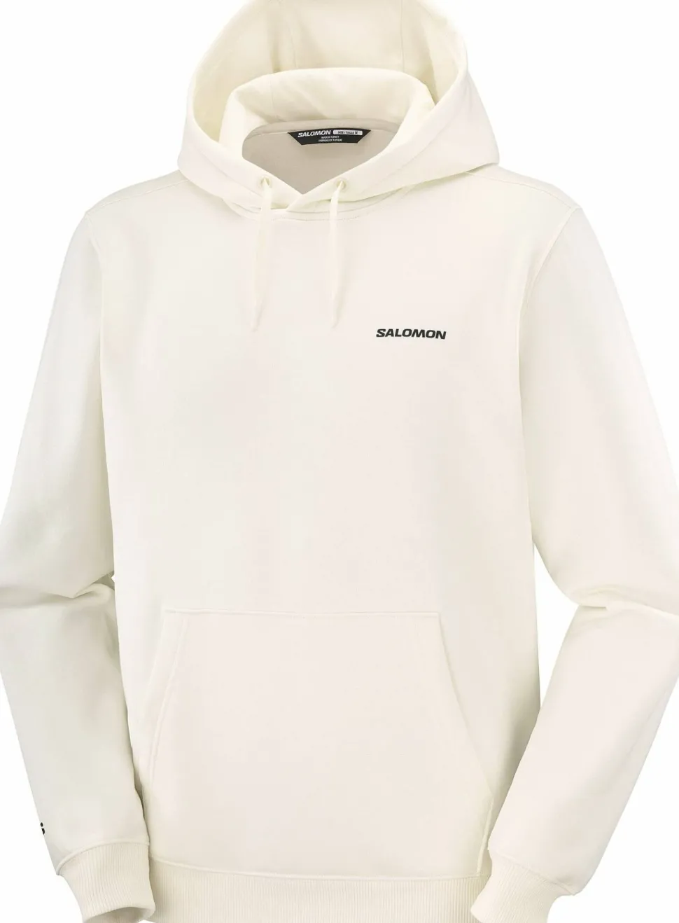Salomon Men's Salomon Logo Hoodie Whisper White