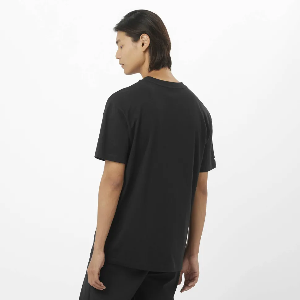 Salomon Men's Salomon RX Logo Tee Deep Black
