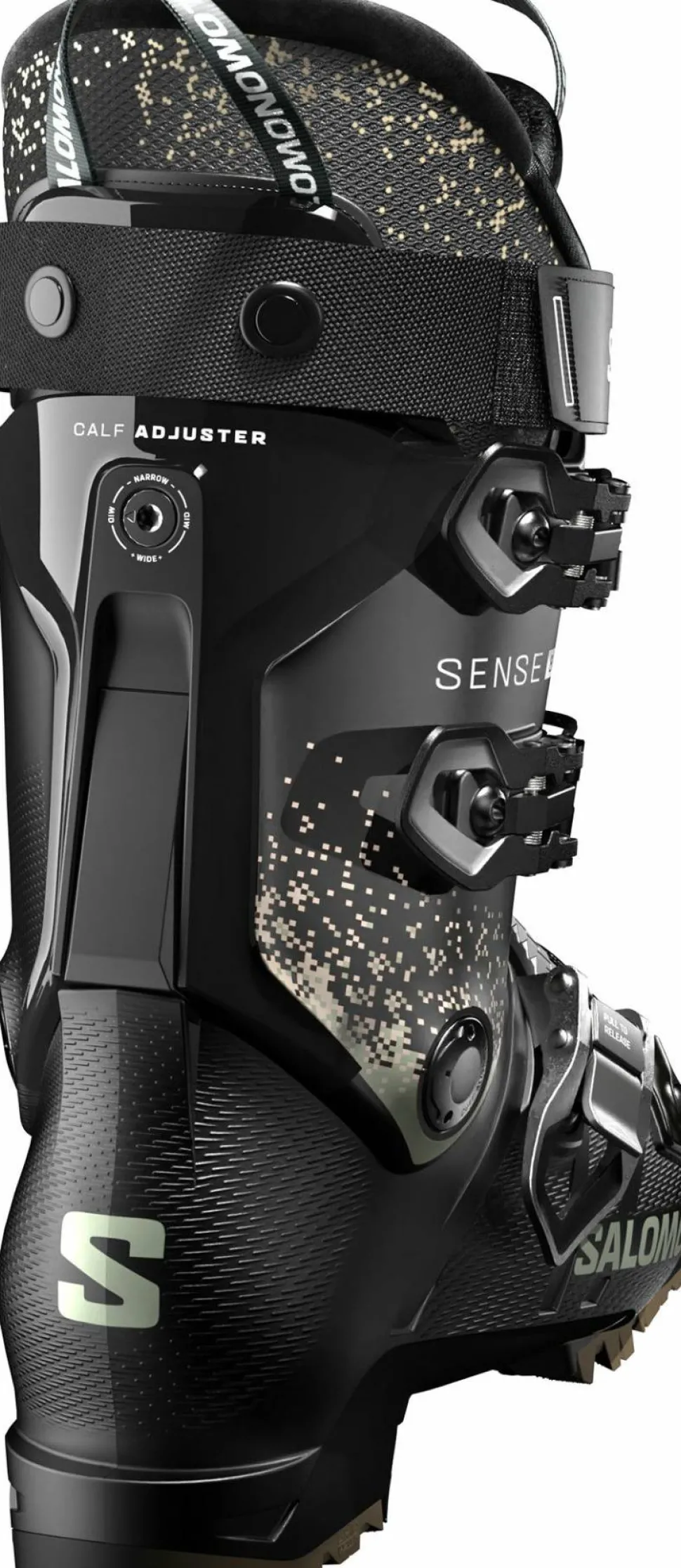 Salomon Men's Sense 80 GripWalk Black/Black/Nirvana