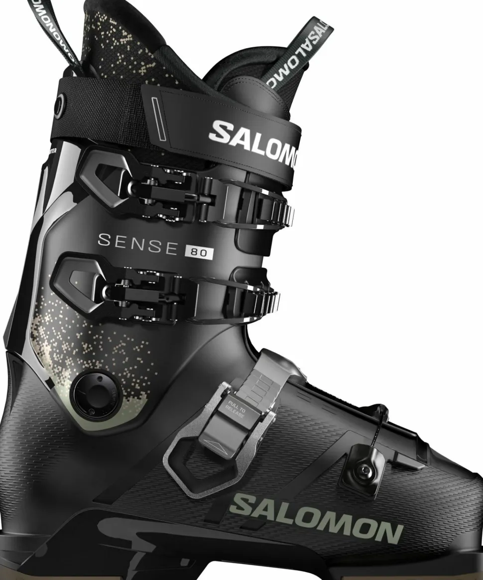 Salomon Men's Sense 80 GripWalk Black/Black/Nirvana