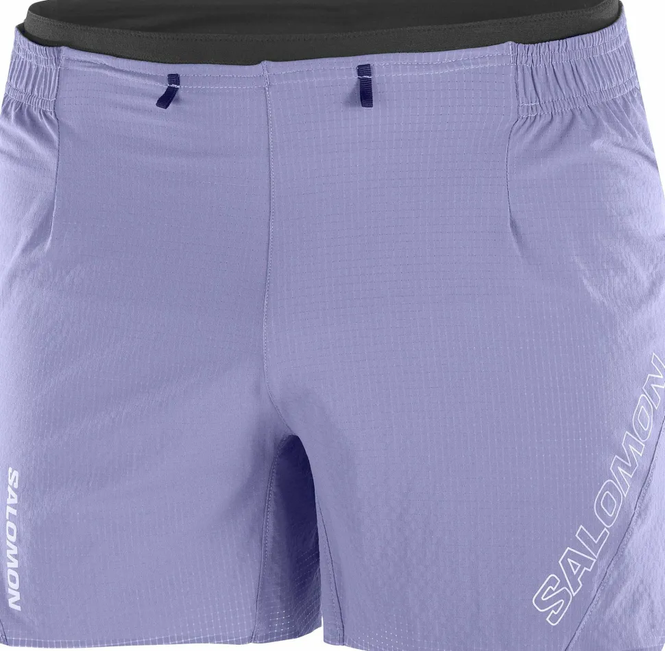 Salomon Men's Sense Aero 5'' Shorts Blue Granite