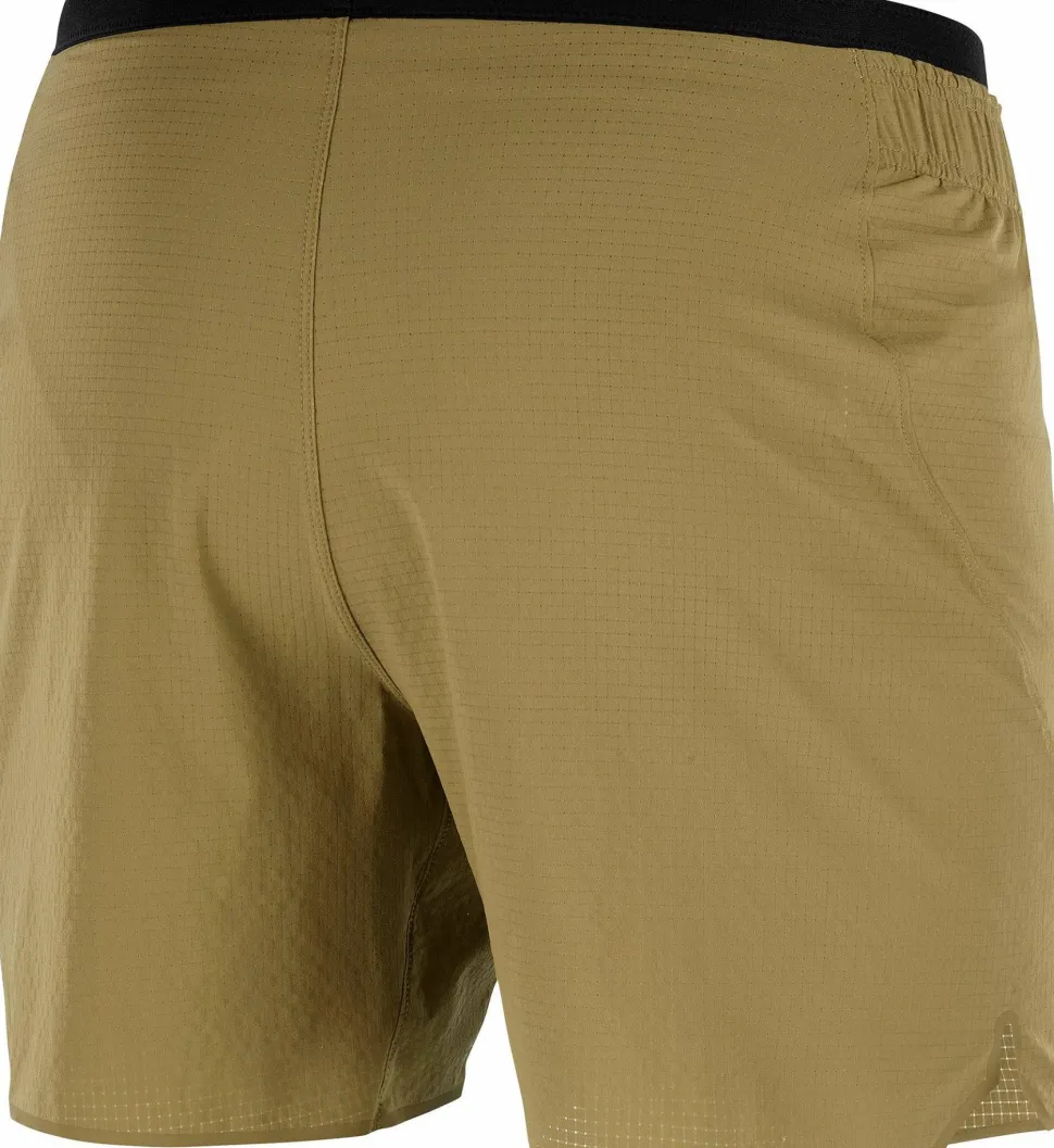 Salomon Men's Sense Aero 5'' Shorts Brilliant Olive