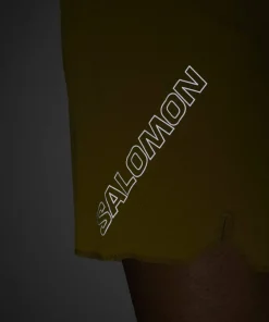 Salomon Men's Sense Aero 5'' Shorts Brilliant Olive