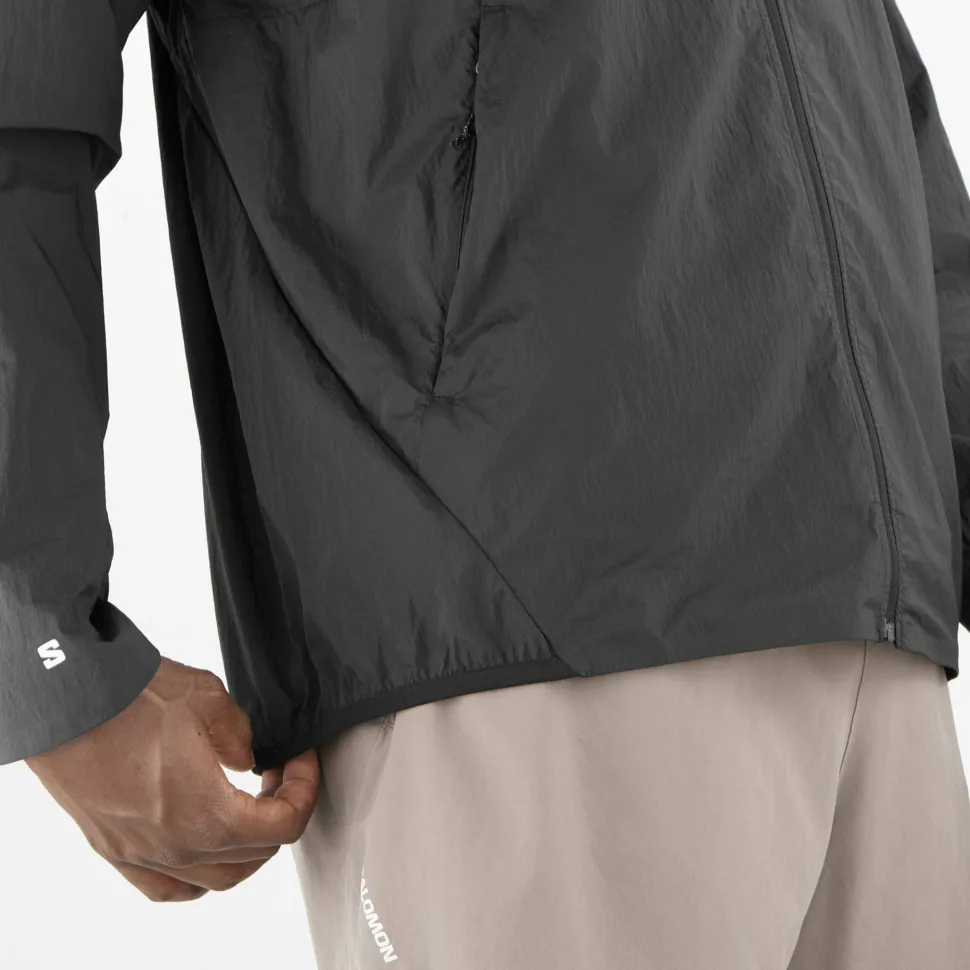 Salomon Men's SHAKEout FLY Jacket Deep Black