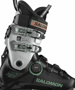 Salomon Men's Shift Supra BOA 120 GripWalk Black / Cool Gray 5 / Shale Green