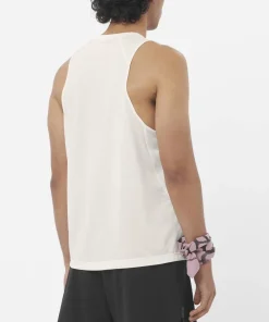 Salomon Men's Shkout Core Tank Whisper White