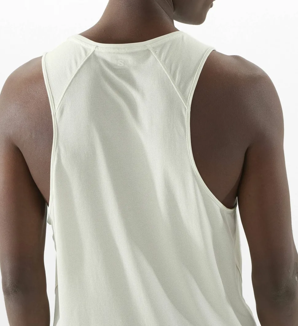 Salomon Men's Shkout Core Tank Icicle