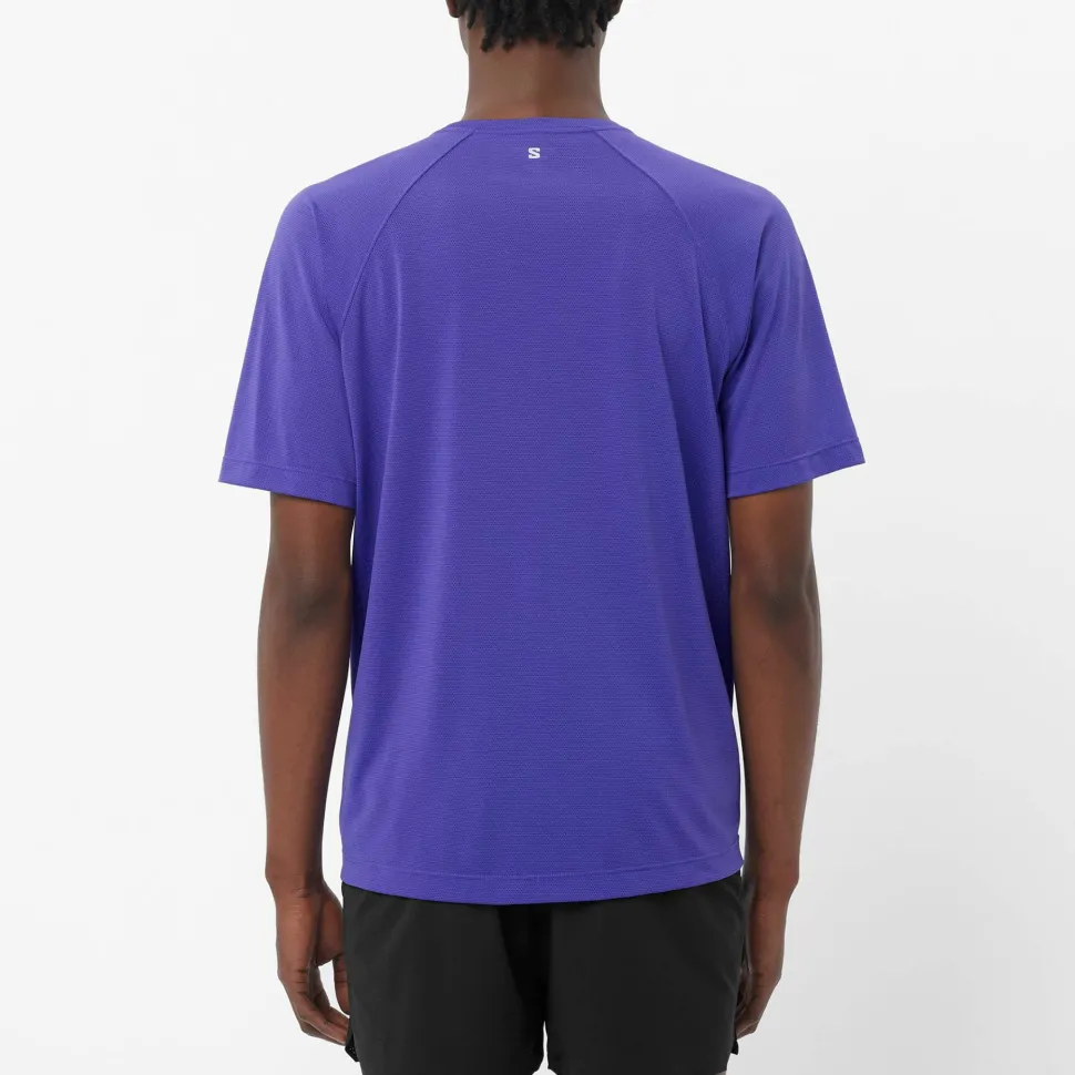 Salomon Men's Shkout Core Short Sleeve Tee Liberty