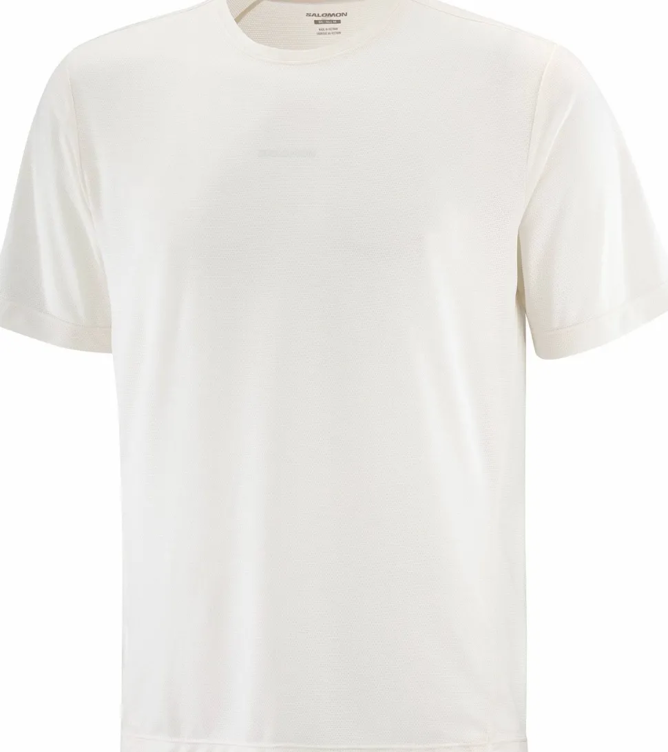 Salomon Men's Shkout Core Short Sleeve Tee Whisper White