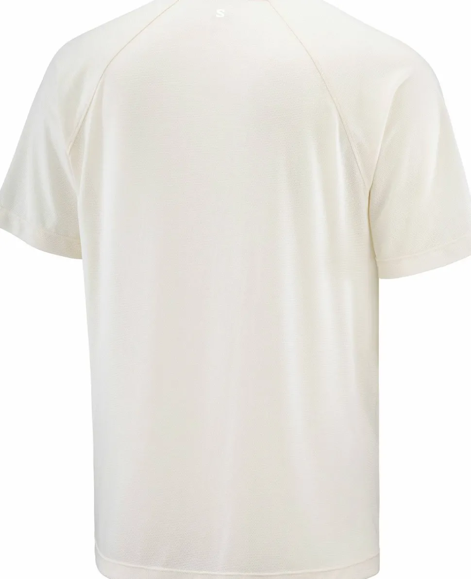 Salomon Men's Shkout Core Short Sleeve Tee Whisper White
