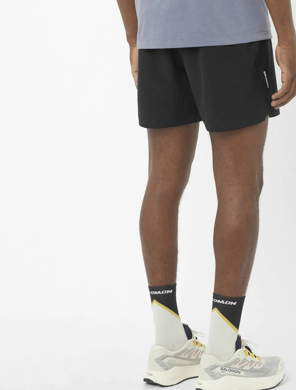 Salomon Men's Shkout Easy Shorts 5” Deep Black