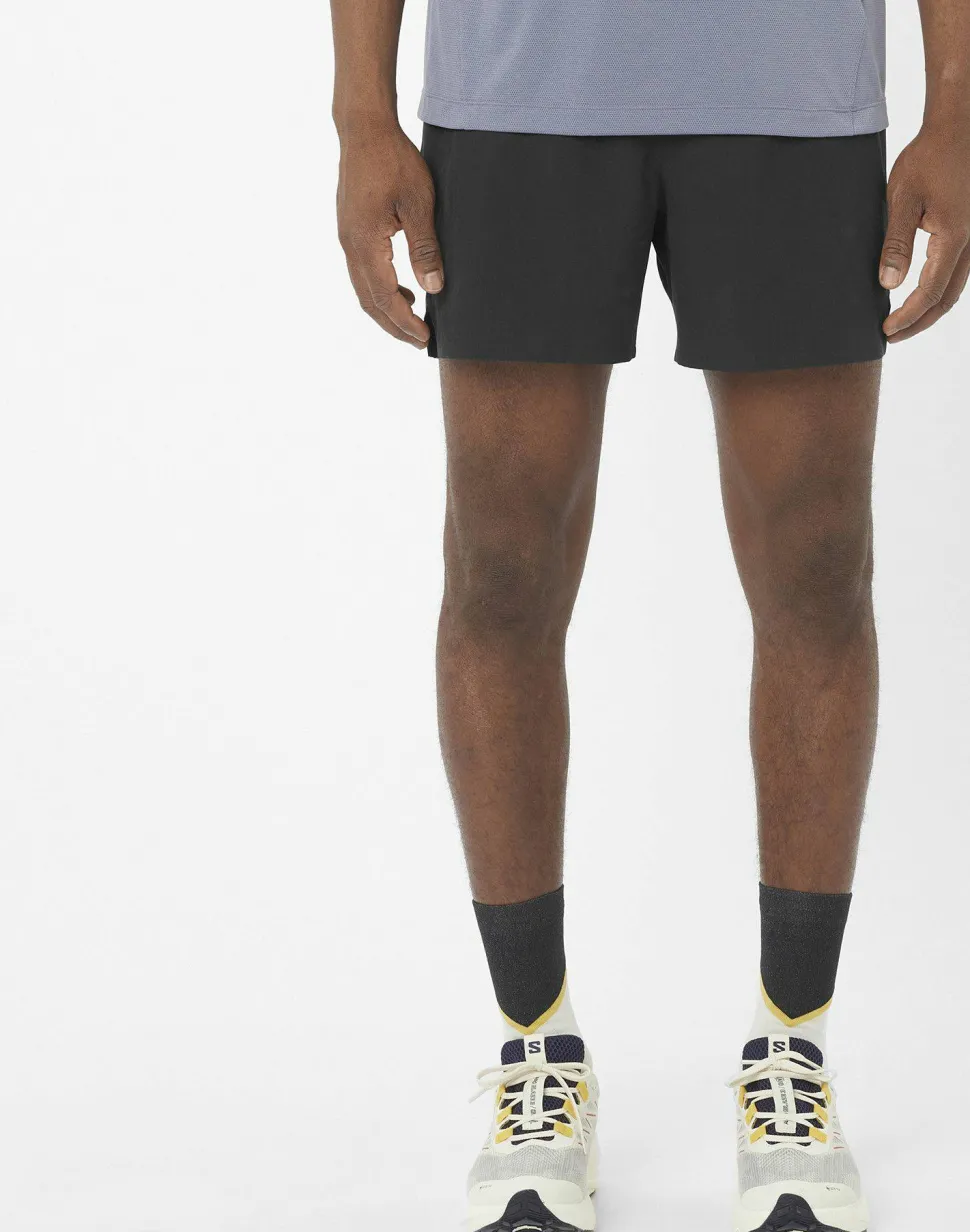 Salomon Men's Shkout Easy Shorts 5” Deep Black