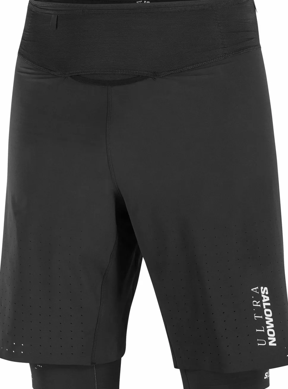 Salomon Men's S/Lab Salomon Ultra 2in1 Deep Black/Deep Black