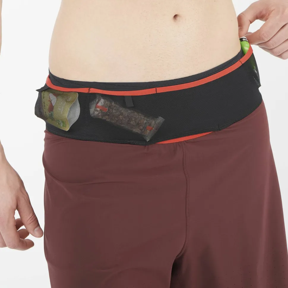 Salomon Men's S/Lab Salomon Ultra 2in1 Decadent Chocolate/Vanilla Ice
