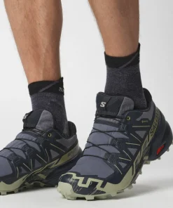 Salomon Men's Speedcross 6 GORE-TEX Grisaille / Carbon / Tea