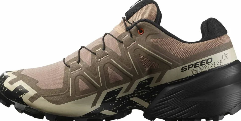 Salomon Men's Speedcross 6 Natural / Black / Almond Milk