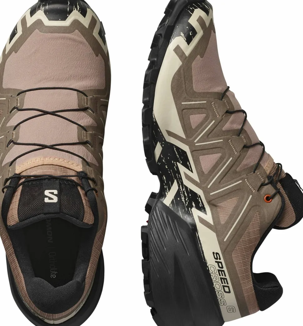 Salomon Men's Speedcross 6 Natural / Black / Almond Milk