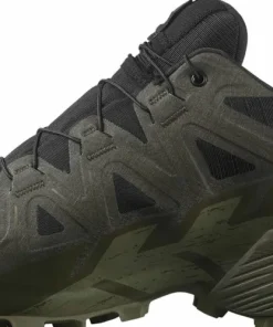Salomon Men's Speedcross 6 GORE-TEX Black/Peat/Deep Lichen Green