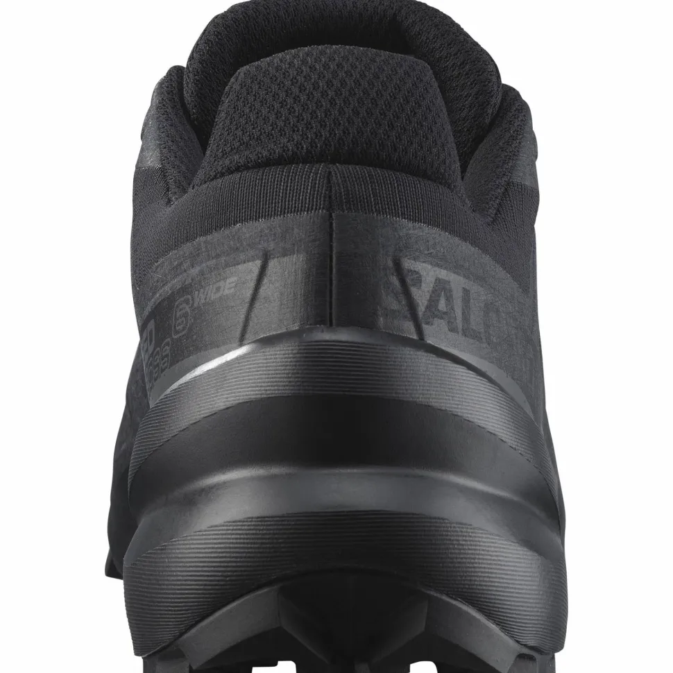 Salomon Men's Speedcross 6 Wide Black/Black/Phantom