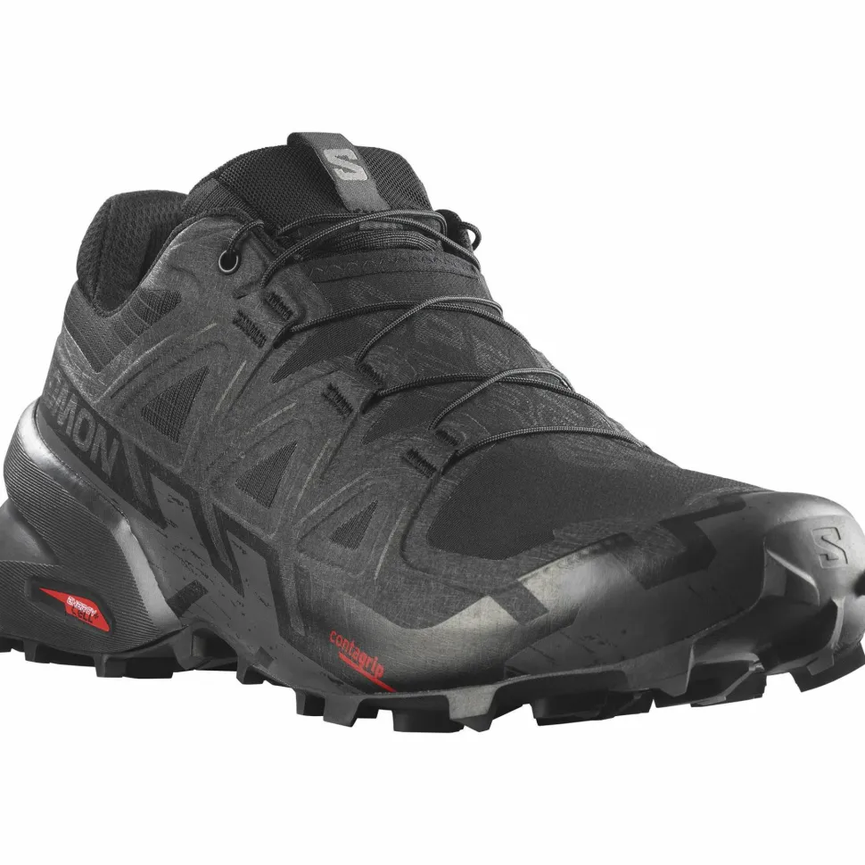 Salomon Men's Speedcross 6 Wide Black/Black/Phantom