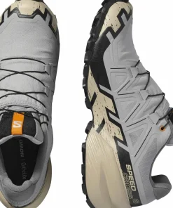 Salomon Men's Speedcross 6 GORE-TEX Gull/White Pepper/Black