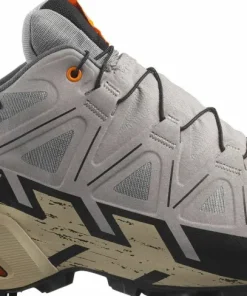 Salomon Men's Speedcross 6 GORE-TEX Gull/White Pepper/Black