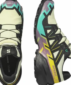 Salomon Men's Speedcross 6 GORE-TEX Transparent Yellow/Black/Waterfall
