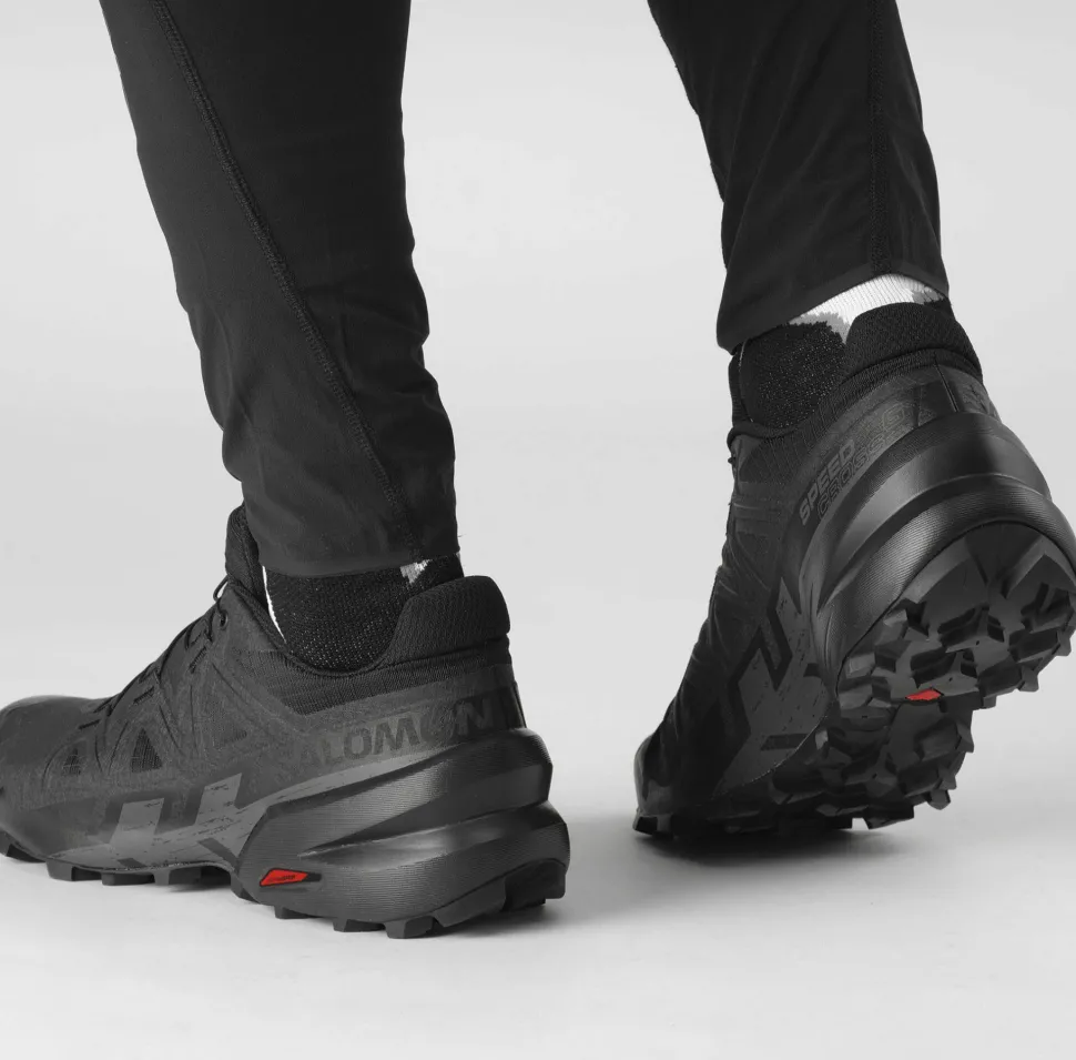 Salomon Men's Speedcross 6 Black/Black/Phantom