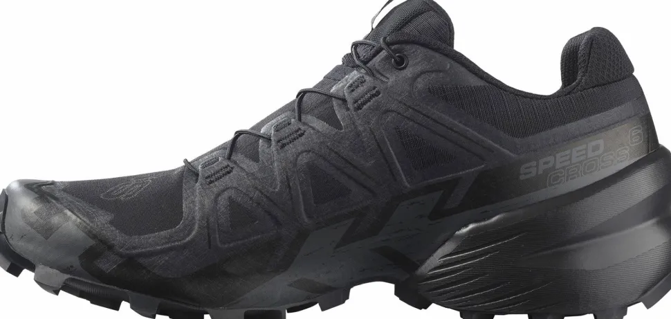 Salomon Men's Speedcross 6 Black/Black/Phantom