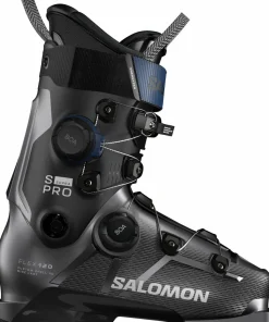 Salomon Men's S/Pro Supra Dual BOA 120 GripWalk Beluga Met./Black/Estate Blue