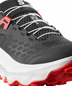 Salomon Men's Ultra Glide 4 Black/White/Fiery Red