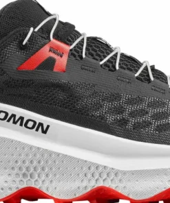 Salomon Men's Ultra Glide 4 Black/White/Fiery Red