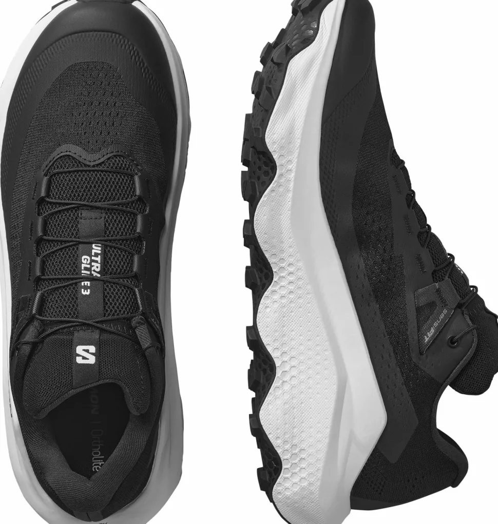 Salomon Men's Ultra Glide 3 Black/white/black