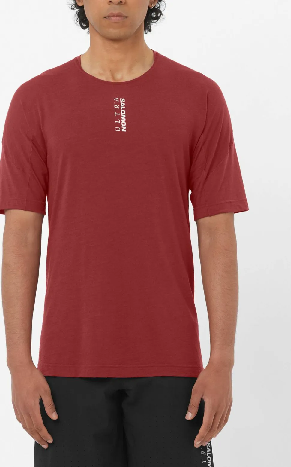 Salomon Men's Ultra SS Tee Syrah