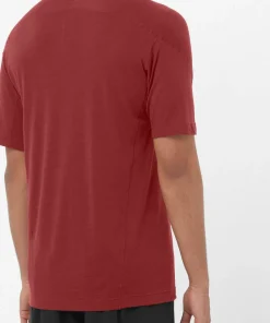 Salomon Men's Ultra SS Tee Syrah