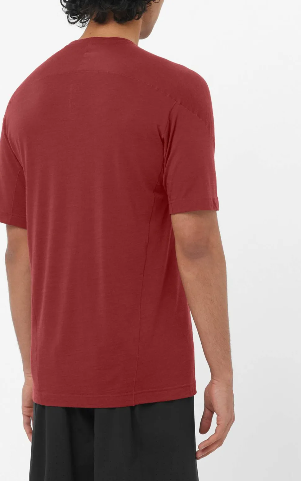 Salomon Men's Ultra SS Tee Syrah