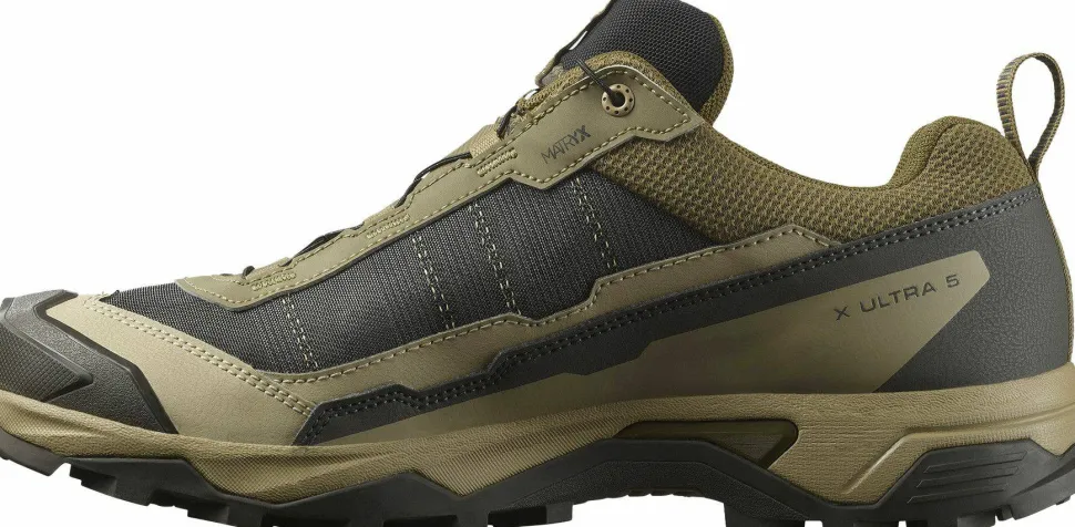 Salomon Men's X Ultra 5 GORE-TEX Martini Olive/gray Green/blue Night