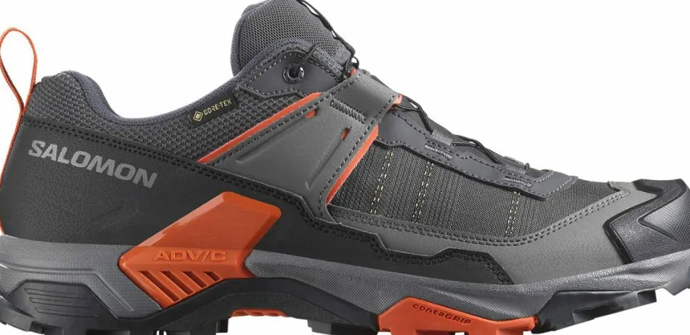 Salomon Men's X Ultra 5 GORE-TEX Asphalt/castlerock/burnt Ochre