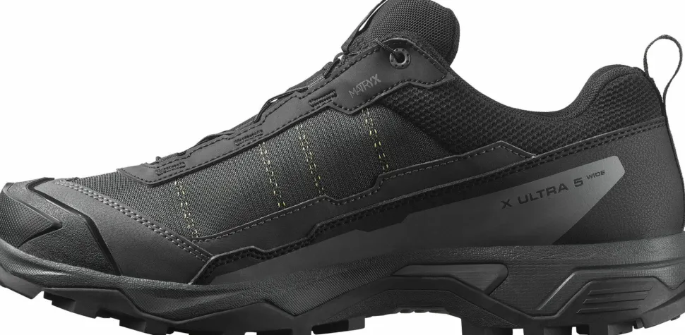 Salomon Men's X Ultra 5 Wide GORE-TEX Black/asphalt/castlerock
