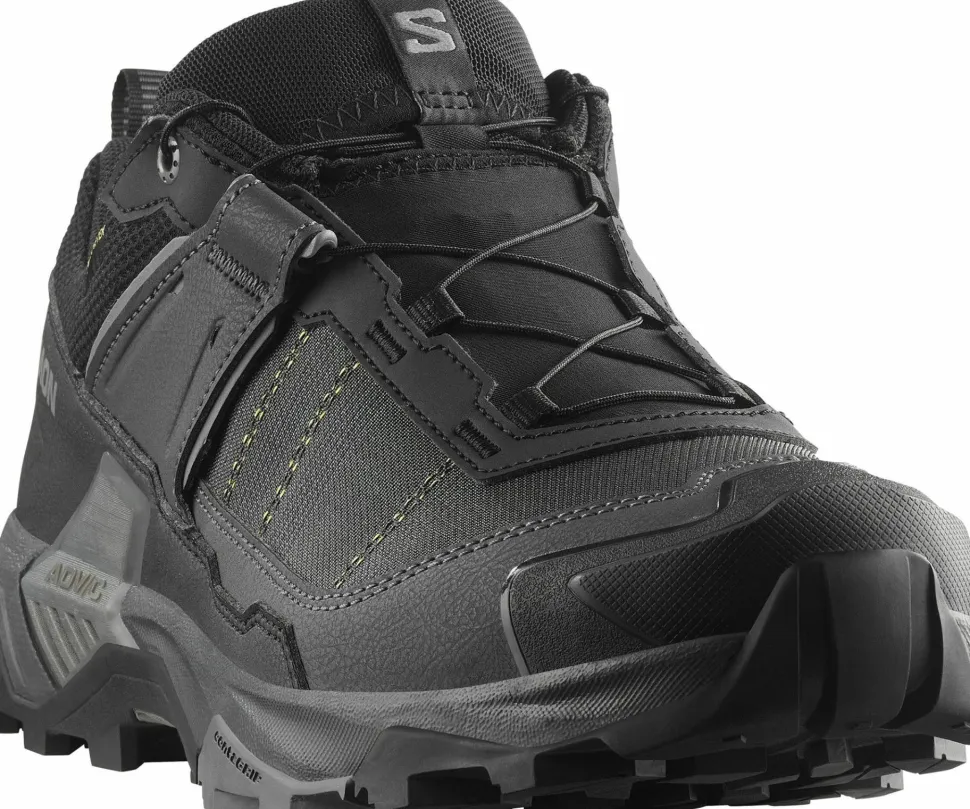 Salomon Men's X Ultra 5 Wide GORE-TEX Black/asphalt/castlerock