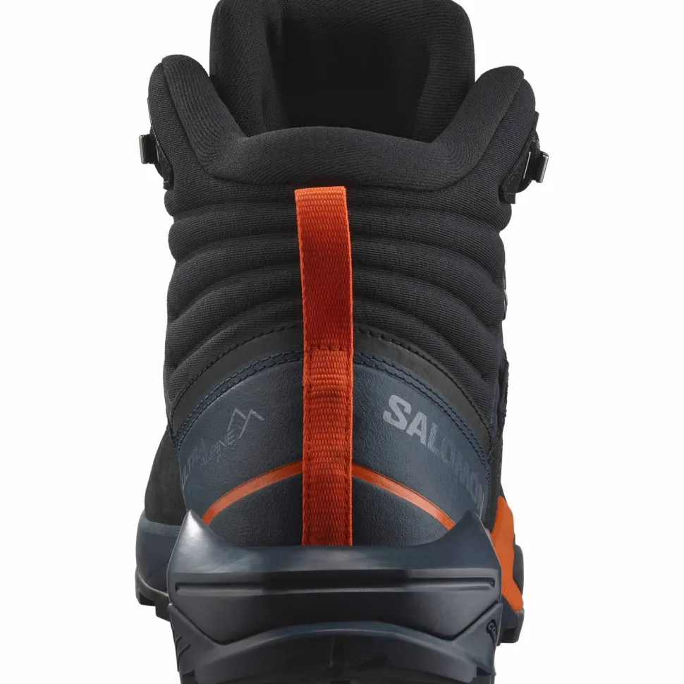 Salomon Men's X Ultra Alpine Mid GORE-TEX Blue Nights/Black/Red Orange