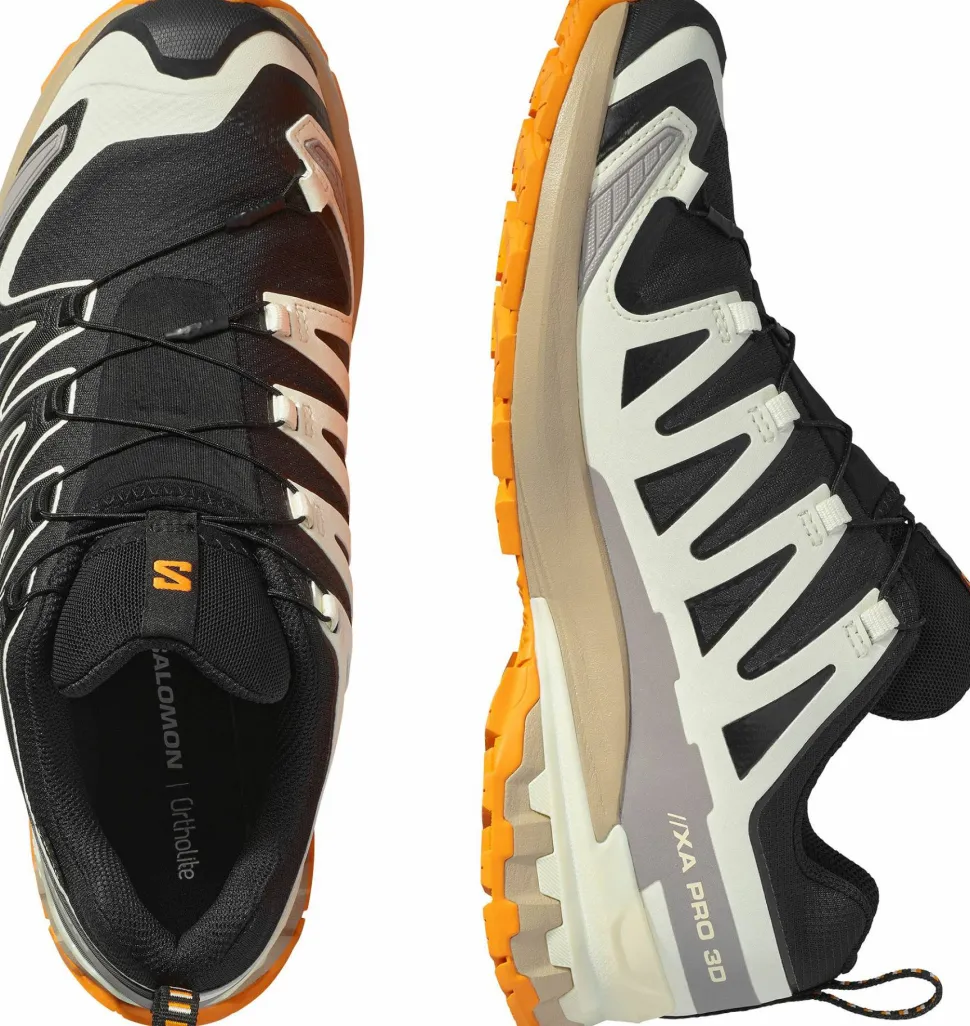 Salomon Men's XA 3D Pro V9 GORE-TEX Black/Vanilla Ice/Turmeric