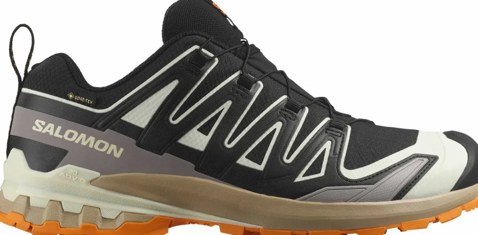 Salomon Men's XA 3D Pro V9 GORE-TEX Black/Vanilla Ice/Turmeric