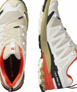 Salomon Men's XA Pro 3D V9 Almond Milk/Gray Green/Cherry Tomato