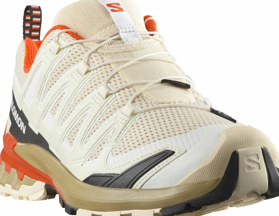 Salomon Men's XA Pro 3D V9 Almond Milk/Gray Green/Cherry Tomato